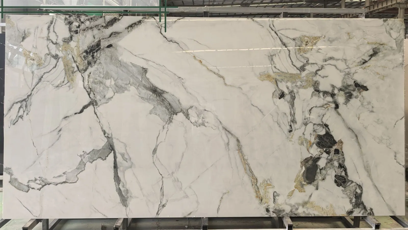 Glossy finish sintered stone slab Glossy finish sintered stone slab
