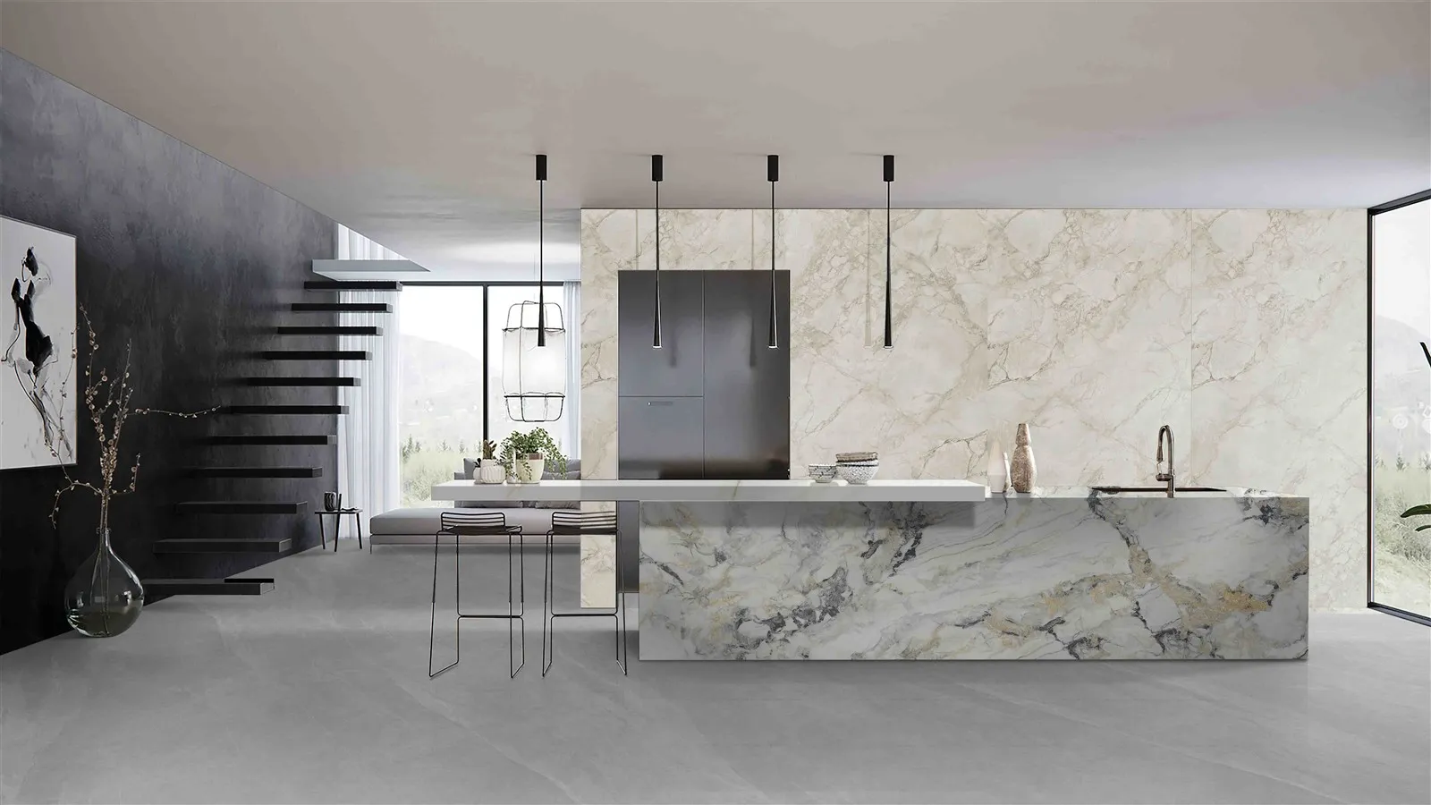 Luxury sintered stone big slab Luxury sintered stone big slab